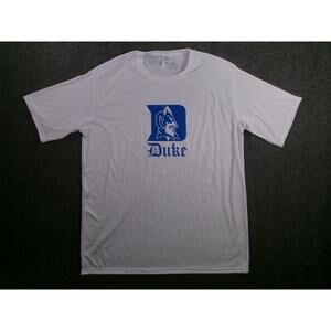 Duke Blue Devils Shirt Men Extra Large White Durham North Carolina Collegiate